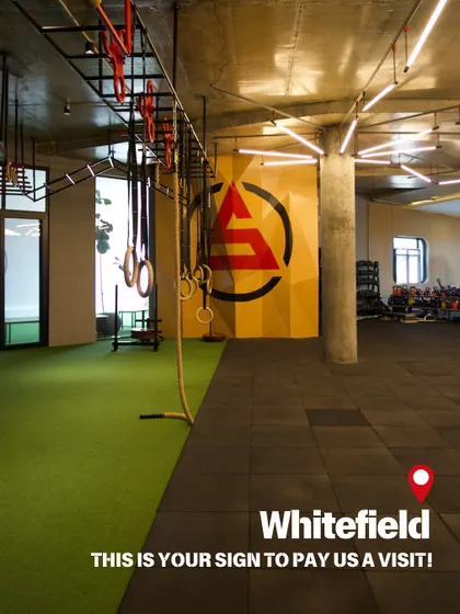 This is your sign to pay us a visit at our Whitefield location. It's time to find time for yourself, fuel your energy, and take ownership of your fitness goals.