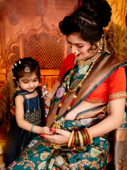 A heartwarming moment between a mother and daughter as they gently touch the baby bump. These are the precious memories I love to capture for growing families.
