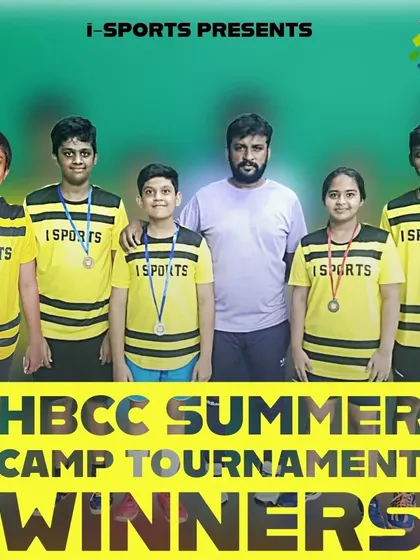 The winners of our HBCC Summer Camp Tournament. A proud moment for our players and coaches, celebrating the culmination of a camp filled with hard work.