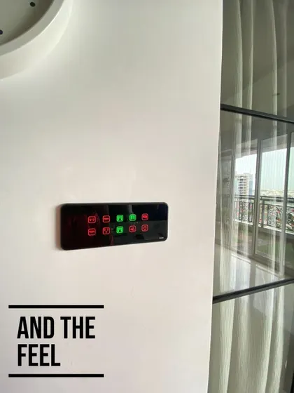 Beyond the look and placement, it's the feel that matters. Our panels provide a satisfying and responsive touch, making the control of your smart home a pleasant tactile experience.