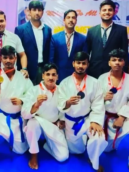 Our team of senior players who secured multiple medals at the Lal Bahadur Shastri Memorial Tournament.