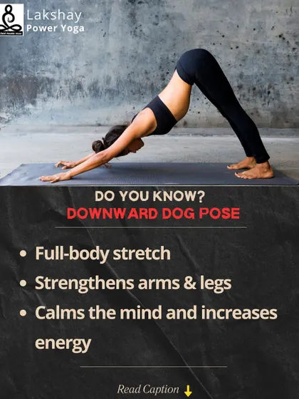 Downward-Facing Dog is a foundational pose that provides a full-body stretch. It strengthens the arms and legs while calming the mind, making it an excellent tool for boosting energy during a mid-day slump.
