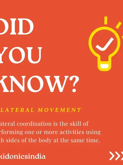 Did you know? Bilateral coordination is a skill we use every day, from walking to clapping. Our program is designed to strengthen this skill by having kids use both sides of their body together in fun and challenging ways.