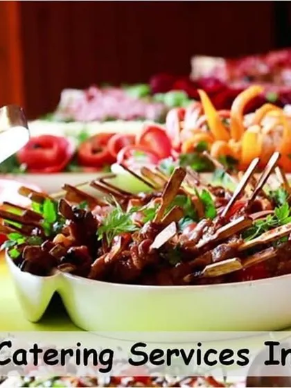 As one of the best catering services in Bangalore, we offer a diverse menu perfect for any event. This image displays a vibrant and fresh salad and starter bar.