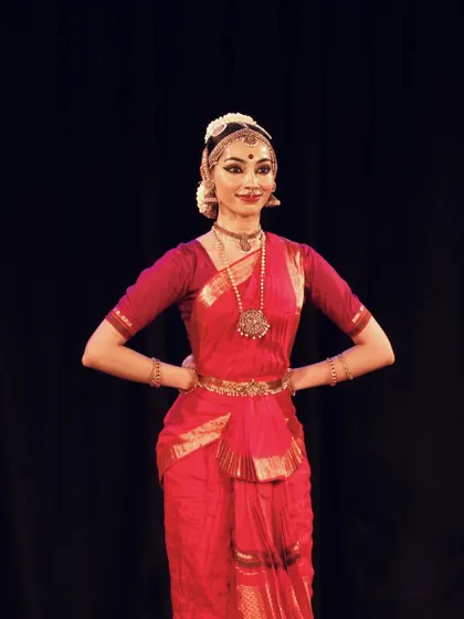 These are more stills from my HCL performance at the Madras Music Academy. Each photo captures a different movement and expression from the Varnam and Padam pieces I presented.