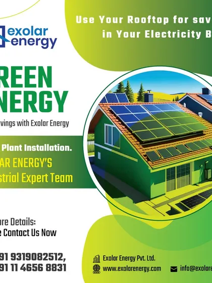 Start saving with green energy. Our industrial expert team specializes in solar plant installations that reduce your costs and your carbon footprint.