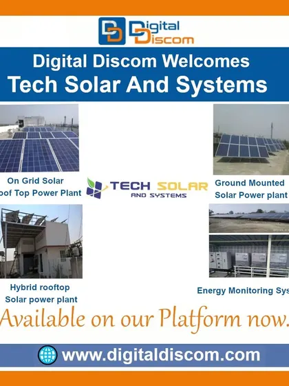 Tech Solar and Systems brings a variety of solar power plants to our marketplace. Their offerings include on-grid rooftop plants, ground-mounted power plants, and hybrid systems.