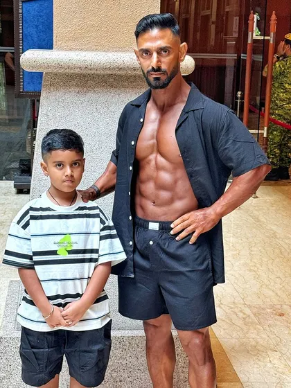 Another moment with my son in Malaysia. Showing him what's possible with hard work is my greatest motivation.