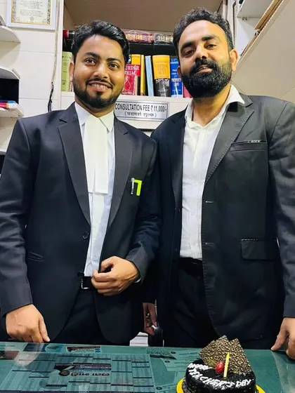 With my "guru ji" on Teacher's Day. His mentorship has been invaluable to my career as a civil lawyer.