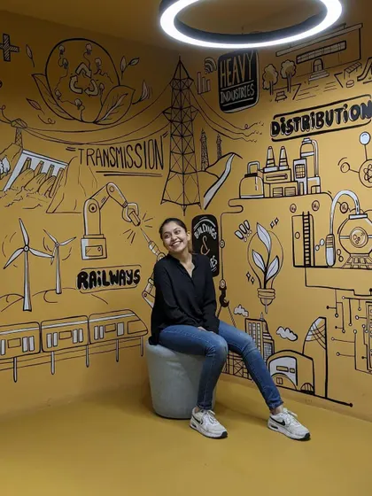 Another angle of the immersive doodle room. The art covers every wall, creating a unique and engaging experience for anyone who steps inside.