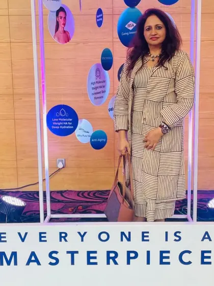 Attending a Profhilo seminar with the inspiring theme, "Everyone is a Masterpiece." This treatment helps reveal that masterpiece by rejuvenating the skin naturally and effectively.