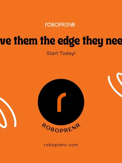Give them the edge they need to succeed. Our logo represents our commitment to providing that competitive advantage through robotics education.