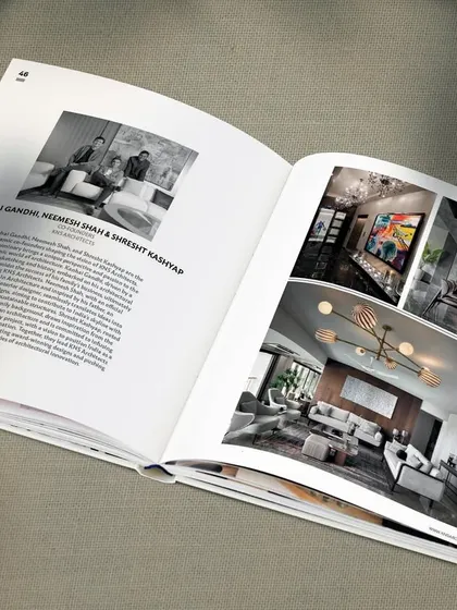 A closer look at our feature in Style Bible Volume 15, showcasing our profile and a selection of our interior design projects. We are grateful for the support and recognition.