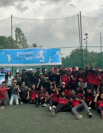A glimpse into our team-building activities with highlights from the Solutionec Premiere League cricket tournament. These events foster camaraderie and a healthy work-life balance, strengthening our collaborative spirit outside the office.