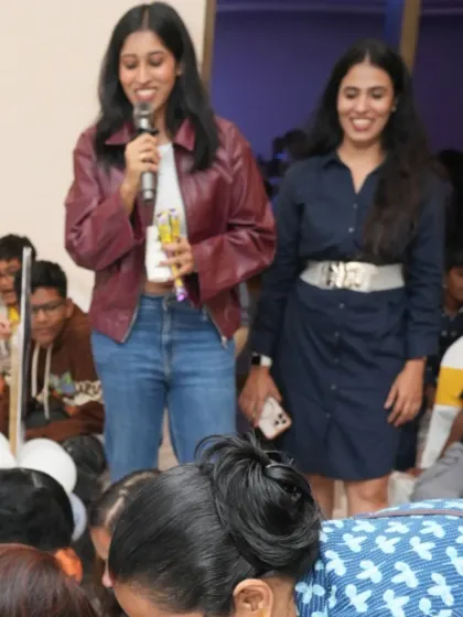 Taking the lead during a family celebration to make an announcement. I handle all the hosting duties so you can be a guest at your own event without worrying about the schedule.