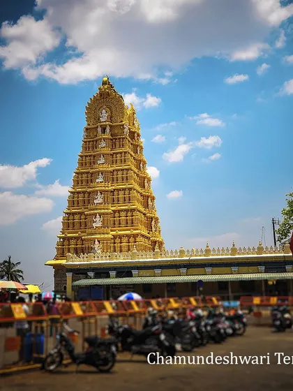 The Chamundeshwari Temple in Mysuru is a Maha Shakti Peetha, a great center of energy. The Goddess is the revered deity of the city and a source of strength for many.