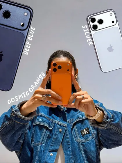 This is how I showcase new tech. For the Apple iPhone 17 Pro launch, I created this dynamic image to highlight the new Cosmic Orange, Deep Blue, and Silver finishes. My content is designed to be visually thumb-stopping and informative.