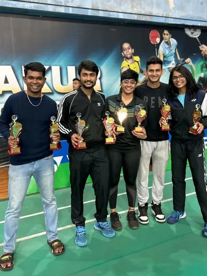 The group of winners from the District Selection 2023, with our student Prishita among them.