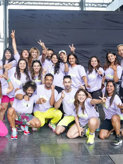 The Vibe Social team. So much energy and talent in one picture.