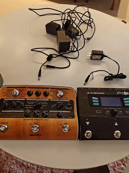For all the gearheads out there. You can never have enough tech when you're exploring your acoustic sound. These pedals help me craft my unique tone.