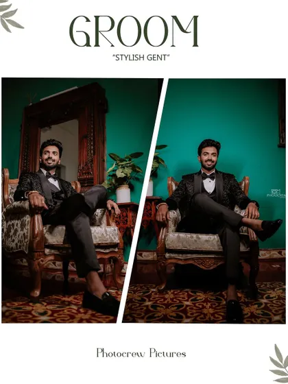 Duplicate of image 120, a stylish groom collage.