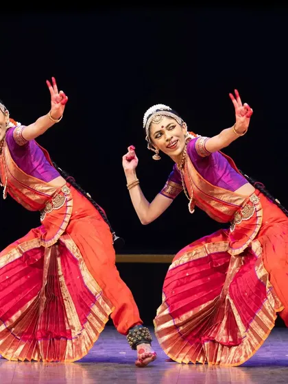 The playful spirit of the gopas from 'Abhilasha'. This piece allows for a lot of 'maja' on stage, showing the fun and camaraderie among Krishna's friends.