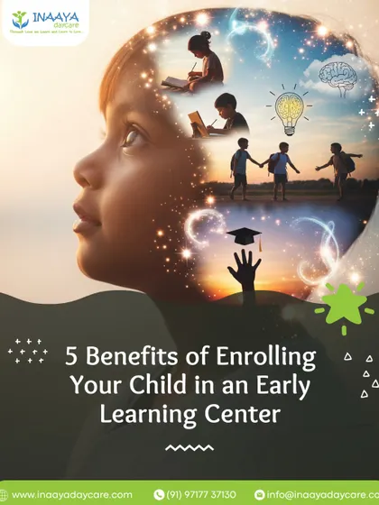 Here are 5 key benefits of enrolling your child in an early learning center. From social skills to brain development, we provide a foundation for a bright future.