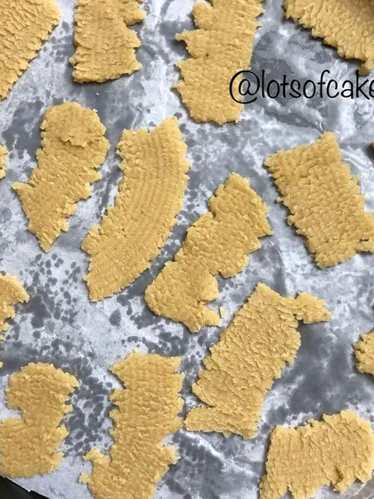 These are whole wheat atta biscuits before baking. I love experimenting with healthier ingredients, and these are a great example of simple, wholesome baking.