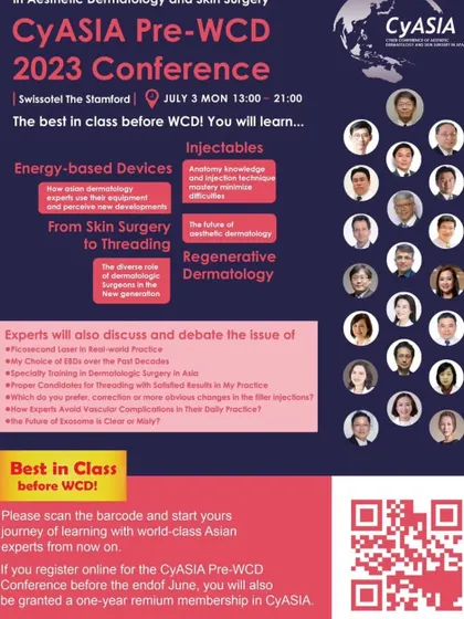An invitation to the CyAsia conference in Singapore. I am always happy to learn from my peers and share my own experiences.