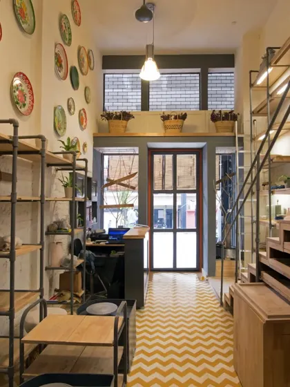 From the colorful lanterns to the hand-painted plates on the wall, our Nehru Place studio is designed to inspire. Plan your visit and immerse yourself in the world of pottery.