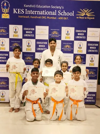 A wonderful group of young martial artists at KES International School. I am proud to guide them on their journey of learning Shotokan Karate and practical self-defense.