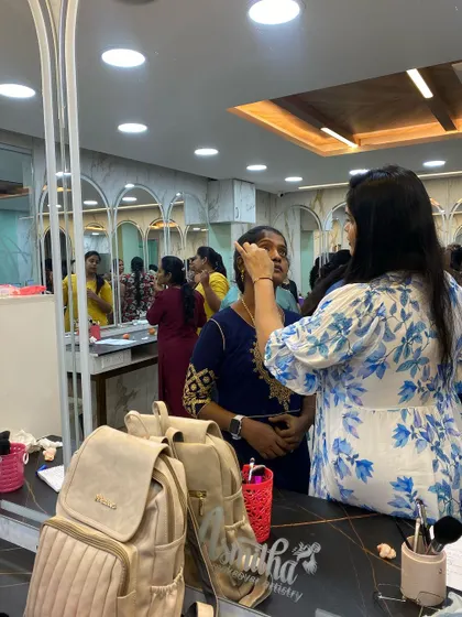 Practice is everything. After my demo, students get to try the techniques on themselves with my personal guidance, ensuring they understand every step of the self-makeup process.