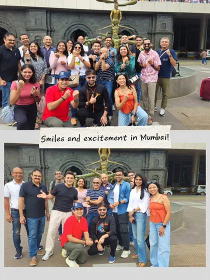 Smiles and excitement in Mumbai as the team gathers before heading to Satara. The energy of the tribe is palpable.