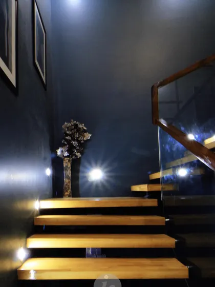 I believe faith is taking the first step even when you don't see the whole staircase. The right lighting and materials can transform a simple staircase into a dramatic feature, guiding you through the home.