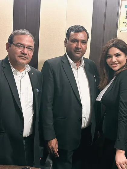With members of the Faridabad District Bar Association. Open dialogue helps resolve issues and strengthen our fraternity.