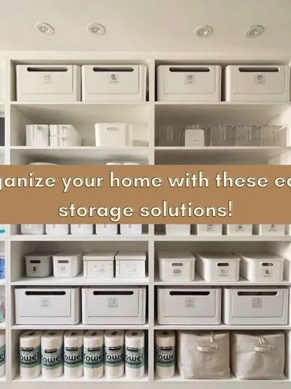 A roundup of some of my favorite easy storage solutions. This includes versatile storage cubes, jewelry organizers, shoe slots, makeup organizers, and mason jars for spices.