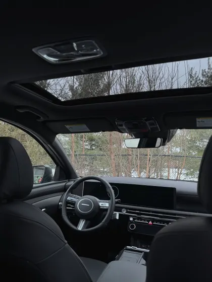 The interior of my car, a little slice of my daily life.
