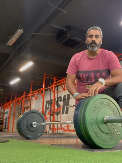 Taking a moment after a heavy deadlift set. This lift builds more than just muscle; it builds mental toughness and resilience. It's a fundamental exercise in all my strength programs.