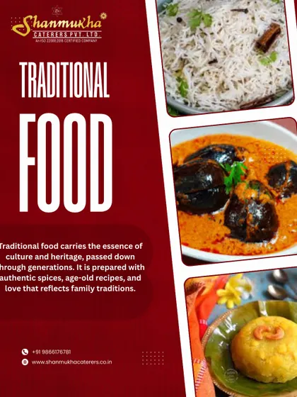 Traditional food carries the essence of culture and heritage, and we prepare it with authentic, age-old recipes.