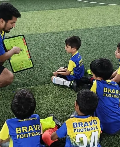 Football is not just about playing, but understanding. When children know the 'why', they learn the importance of 'doing'.