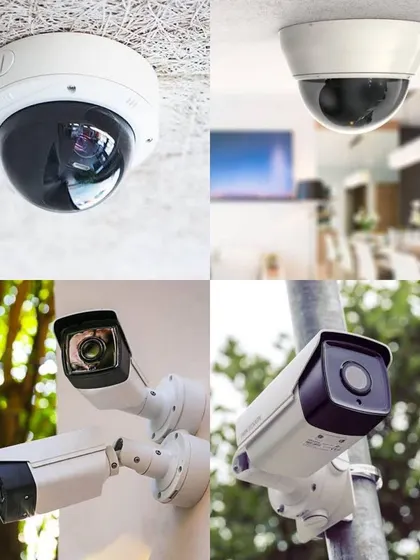 We have the right camera for every need. From indoor dome cameras for shops and offices to weatherproof bullet cameras for outdoor security, we stock and install all types to protect what matters most to you.