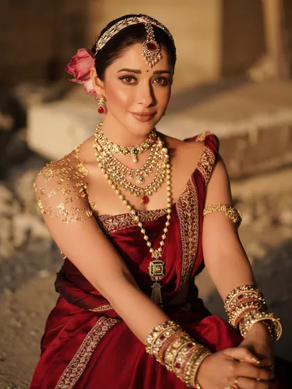 A stunning final shot of actress Nyra Banerjee from one of our conceptual photoshoots. This is the level of quality and artistry we aim for, creating timeless, impactful images that showcase advanced makeup and styling techniques.