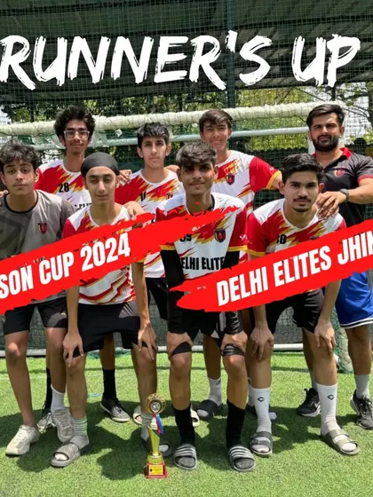 A hard-fought final in the Crimson Cup 2024 earned our Delhi Elites Jhingan squad the runner's up trophy. Every match is a learning experience, and we will come back stronger.