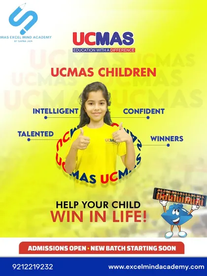 We help your child win in life. Our UCMAS program shapes children to be intelligent, confident, talented, and ultimately, winners in academics and beyond.