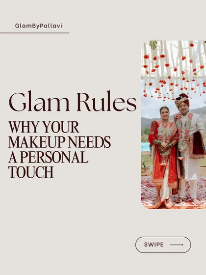 Glam Rules: Why your makeup needs a personal touch. Every face is unique, and your makeup should be too. I'm here to give your look the personal touch it deserves.