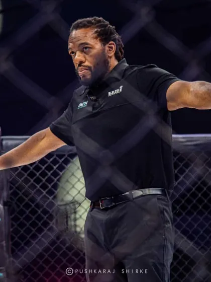 The referee, the third man in the cage, is responsible for the fighters' safety. A crucial and often thankless job.