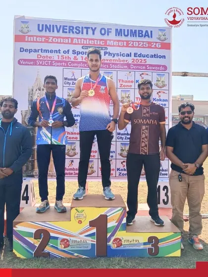Our male athletes celebrate their medal wins at the inter-zonal athletics meet, joined by their proud coaches.