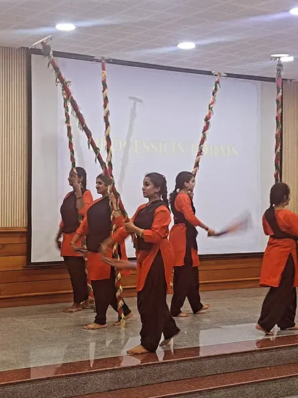A demonstration of Kolata, a stick dance, which is a popular folk form across many regions of Karnataka.