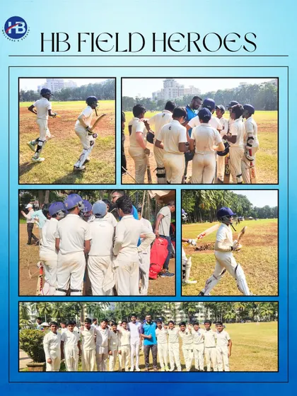 Celebrating young talent at the U14 DSO Cricket Tournament. This collage shows our field heroes from Shishuvan School in action and as a team, showcasing the future of cricket.