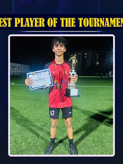 Our star player is recognized as the Best Player of the Tournament at the Octavio Cup. A huge congratulations for this well-deserved individual honor.